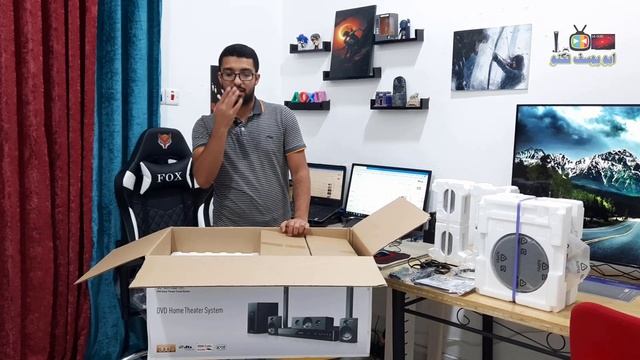 اسعار انظمة صوت (مسرح) منزلية من باناسونك مع فتح صندوق افضل نظام منزلي محيطي 5.1 بسعر ممتاز و تجربت