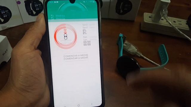 Configuración Reloj Fit D18  Redondo