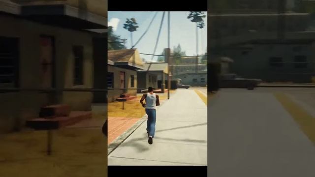 GTA San Andreas Definitive Edition Gameplay Short Video