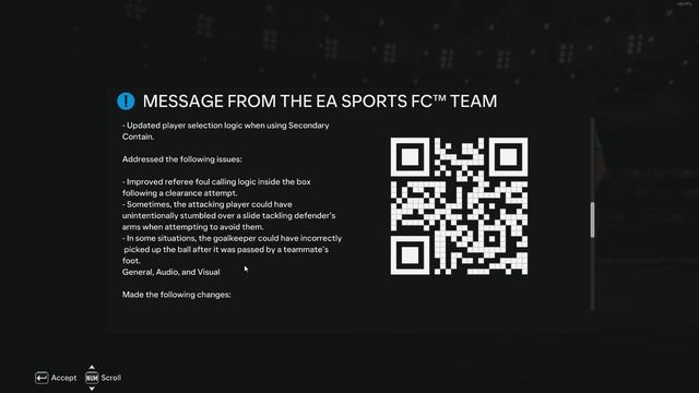 EA Sports FC™ 24 update notes
