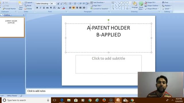 CS#PROFESSIONAL#OPEN BOOK#IPR#CHAPTER 5_PATENT
