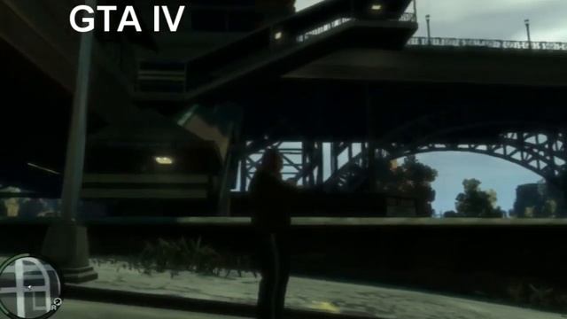GTA V vs GTA IV Comparison PS3 720p HD - Graphics Comparison