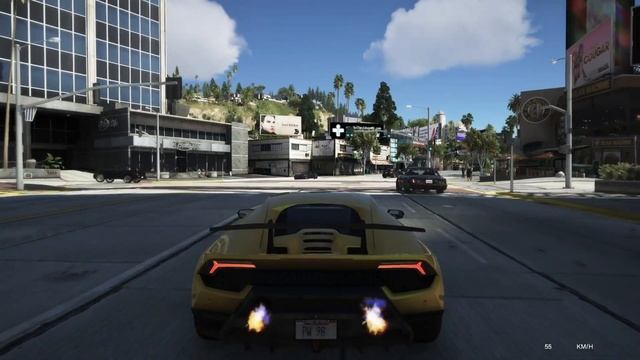 Lamborghini Huracán Performante - Driving with 🎮 Xbox Controller - GTA 5 FREE Mods