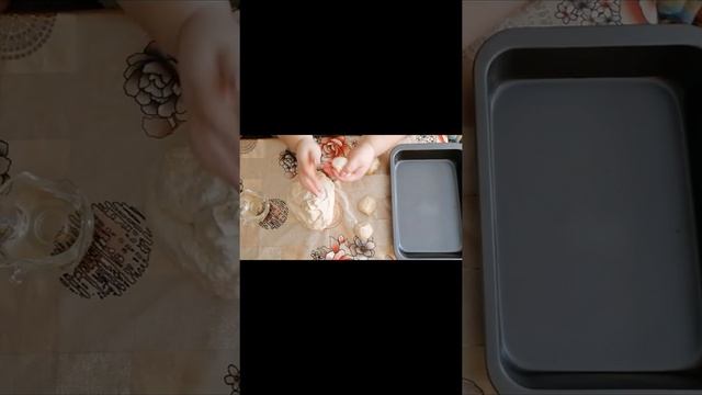 Пампушки с часником, как пух.