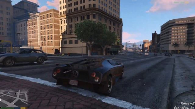Grand Theft Auto V Brake Lights + Game Clock MOD [GTAV] [GTAVPC]
