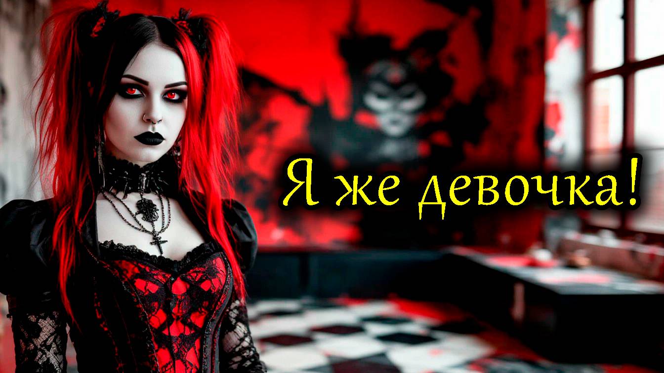 Я же девочка! 🖤❤️🤍