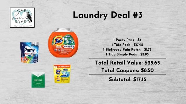 5 Laundry Deals for 7/31/21 at Dollar General