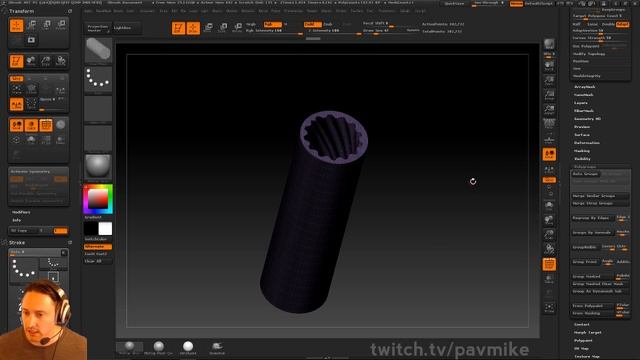 PavWork11: Rifling a Barrel
