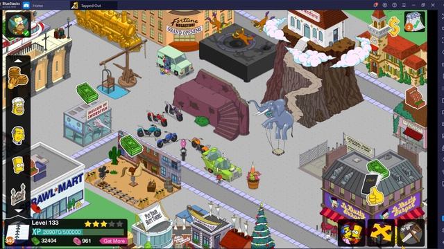 Simpsons tapped out PC unlocking buildings with 1000 donuts