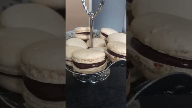 Deuxième essai macarons #France #Algérie #USA #Thermomix￼