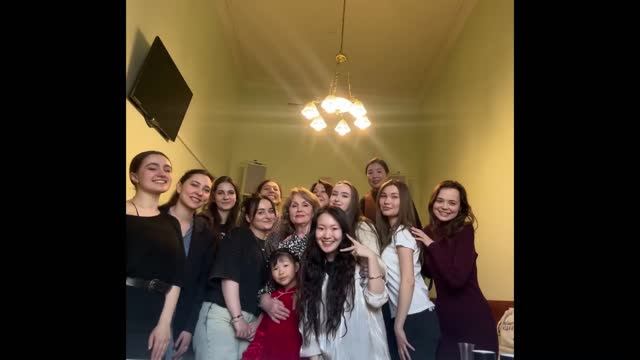 Поздравления с юбилеем любимого педагога, народной артистки РФ Лидии Черных от учеников, соратников