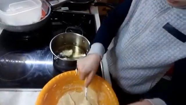 домашние пончики