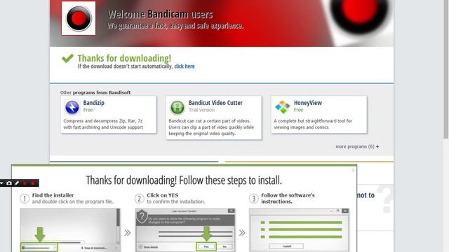 Как скачать bandicam