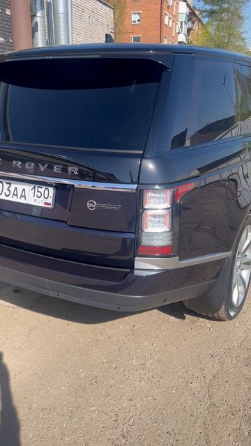 Range Rover SVAvtobiography после детейлинга