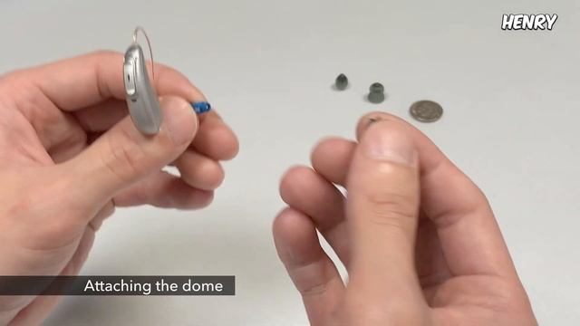 RIC hearing aid domes with Phonak marvelㅣopen dome, vented dome, power dome