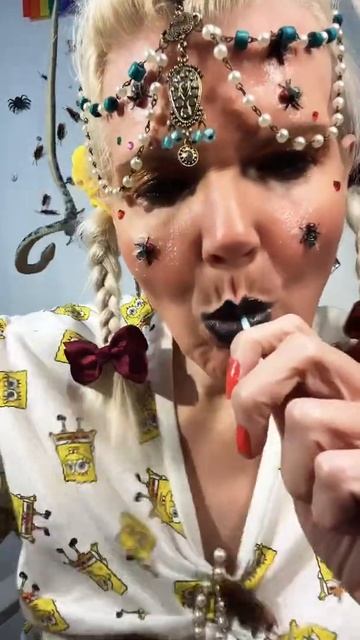MUKBANG EATTING  SOUNDS FOOD ASMR CANDY CRINGE emoji  #PRIDE CAKE ICECREAM YUM #SHORTS #ShortTalks