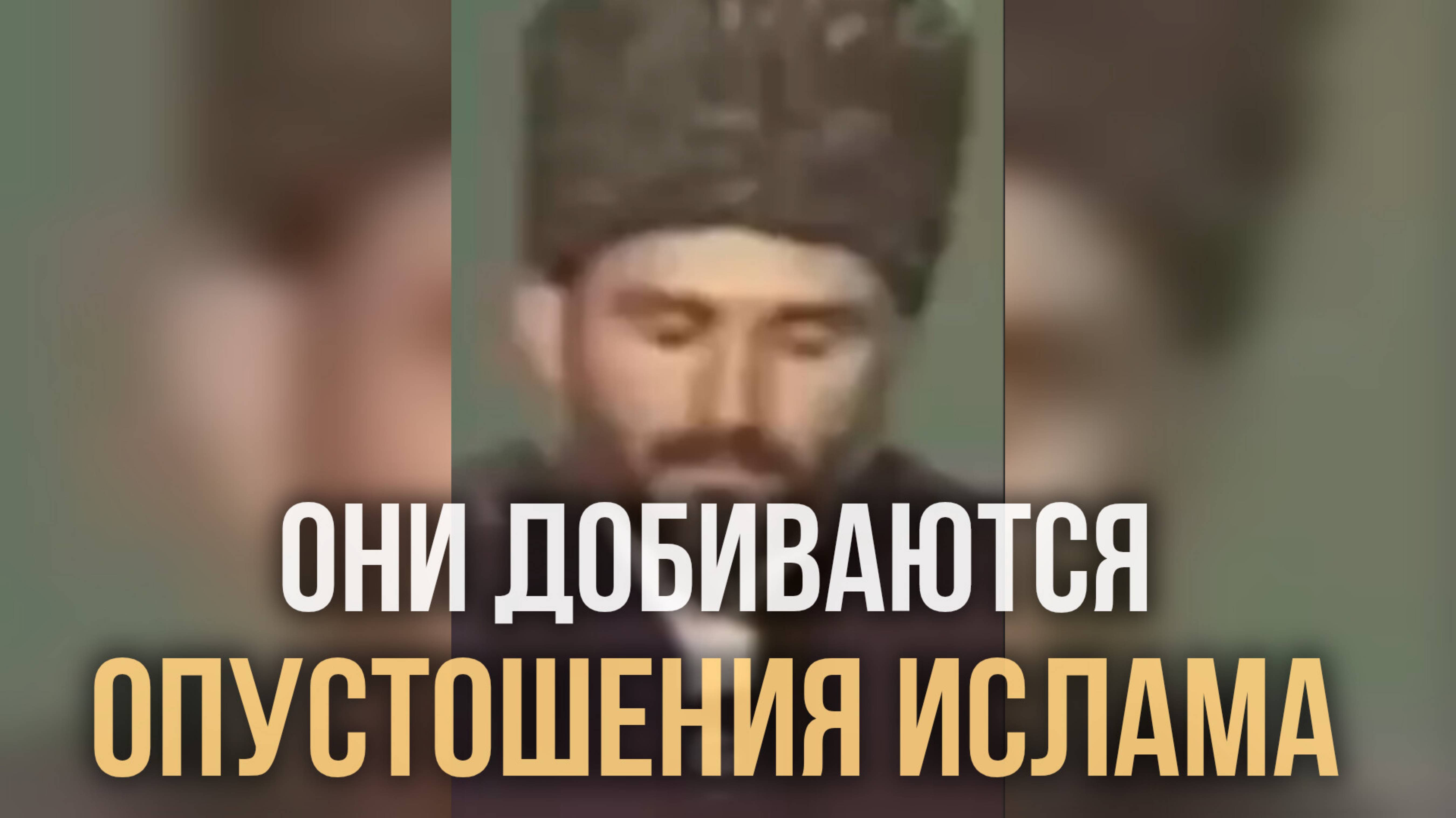 Они добиваются опустошения Ислама #ислам #истина #суфизм