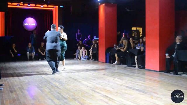 Cynthia Palacios y Sebastián Bolivar en Milonga Malena "𝗖𝗢𝗠𝗢 𝗡𝗜𝗡𝗚𝗨𝗡𝗔"!!! 4/4
