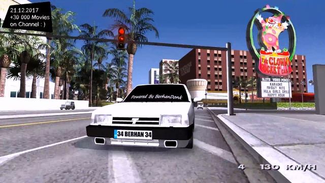 34 BERHAN 34 Tofaş Şahin Grand Theft Auto San Andreas GTA SA MOD _REVIEW