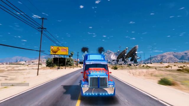 Optimus Prime Western Star Truck 1.2 🔥 GTA V MOD 4K/60FPS GTX 1080Ti vs _REVIEW