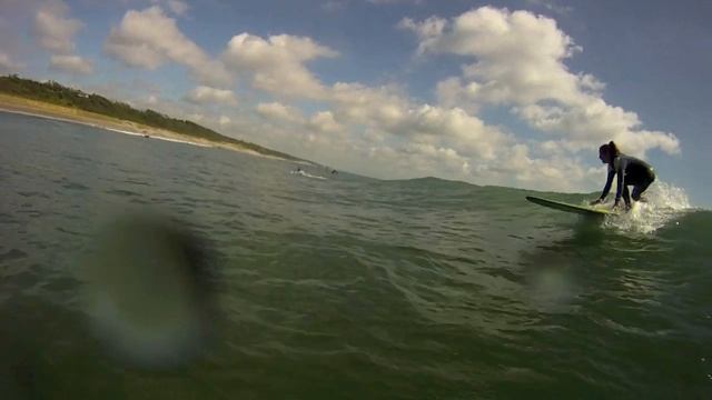 Big Smiling  Sunny surfing day
