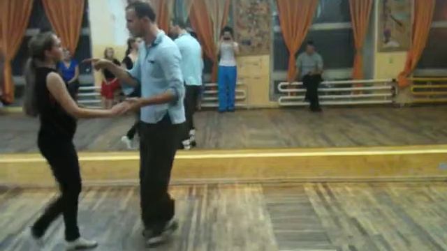 Salsa on2 - Andrey Korzun and Dasha Reut - Salsa-Club "Arriba!", Krasnoyarsk