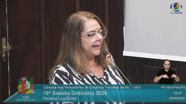 16ª Sessão Ordinária 2024