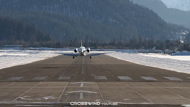 Cessna Aircraft at Engadin Airport 12.02.2022