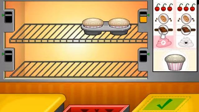 Прохождение игры Papa's Cupcakeria (Часть 1)
