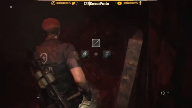 Speedrun through Organ Trail [Resident Evil 2 Remake]