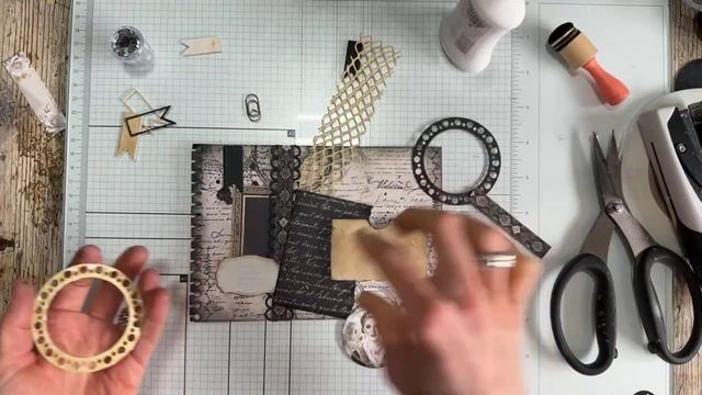 FBLive - ScrapBpys - Art Decoria door Jenine - 16 maart