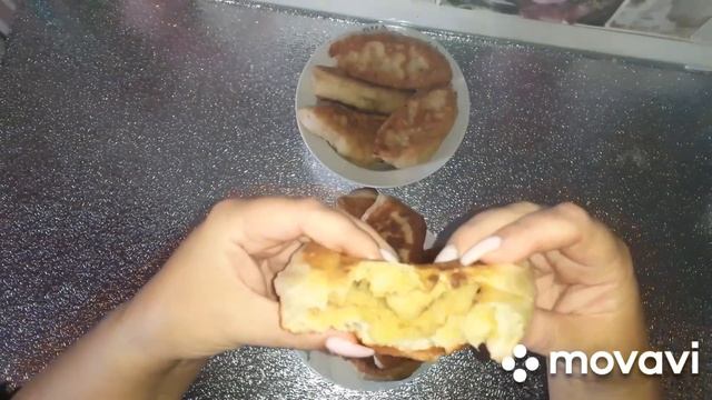 Пирожки домашние с капустой и картошкой