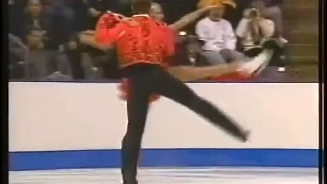 Навка-Костомаров.  2001. Skate America, OD