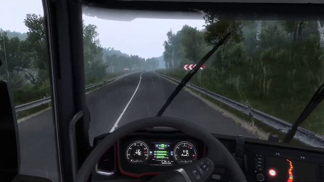КАРТА «УКРАИНА» (масштаб 1:3) | Львов – Ужгород | Серия #77 | Euro Truck Simulator 2 (1.48)