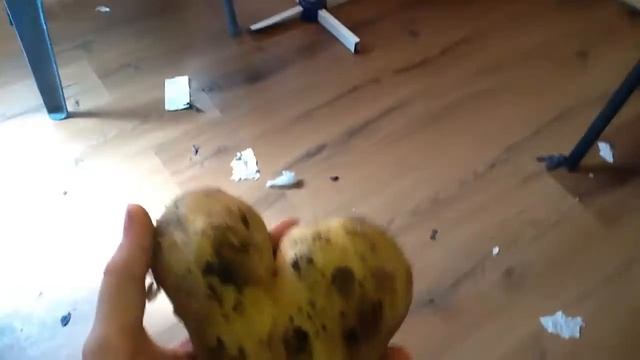 Картошка в форме сердца!!!