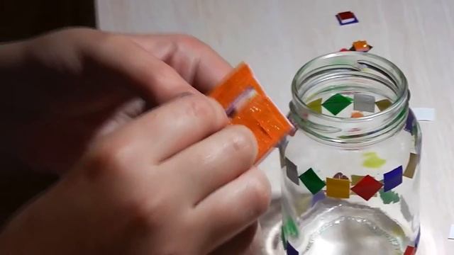 DIY: украшаем баночку для карандашей и различной мелочевки.