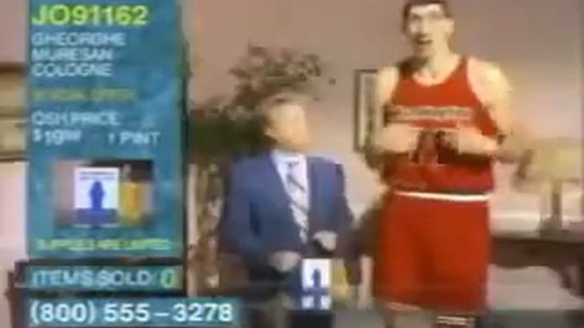 Gheorghe Muresan Cologne Snickers Commercial