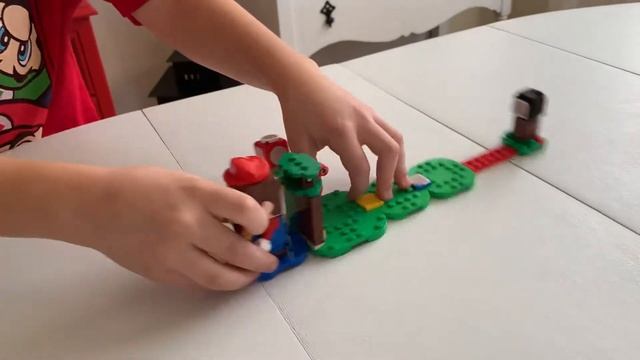 Lego Mario: Piranha plant trap.
