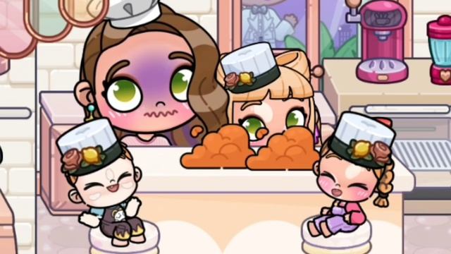 готовим кулич🎂) красим яйца🥚🖌) ПАСХА В AVATAR WORLD🐣