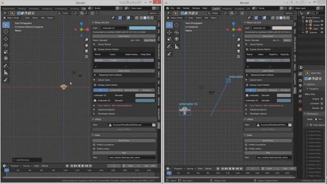 Addon - mixer - Trabajo colaborativo con Blender