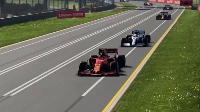 F1 2020 Mod Race Highlights Australian Grand Prix | Gameplay