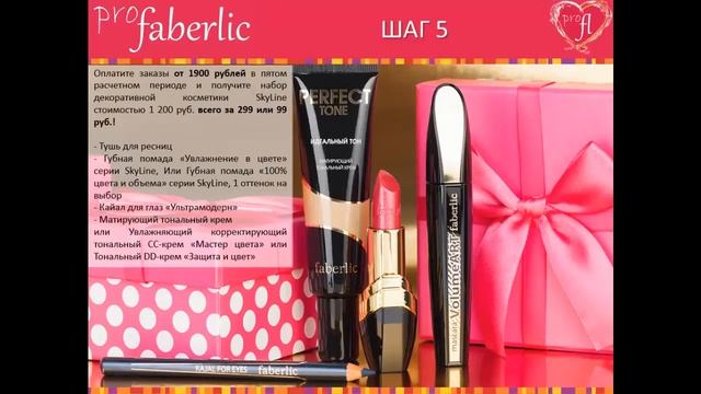 Стартовая программа FABERLIC