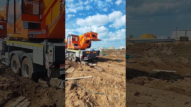 Опять застрял на автокране