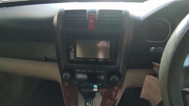 TAMPILAN INTERIOR CRV 2.4 2007 HITAM || MOBIL BEKAS UNTUK DIJUAL