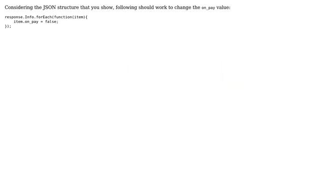 Manipulate ajax response (2 Solutions!!)