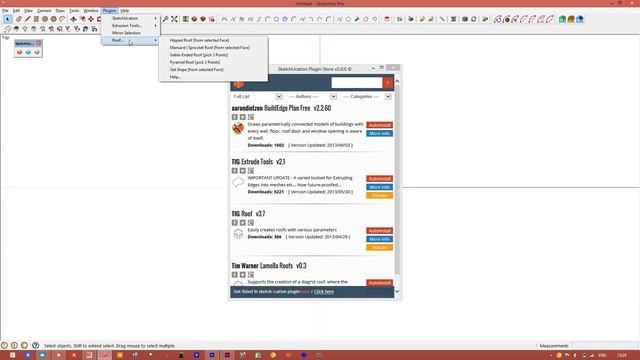 SketchUp Plugins Tutorial | Installing plugins with the PluginStore