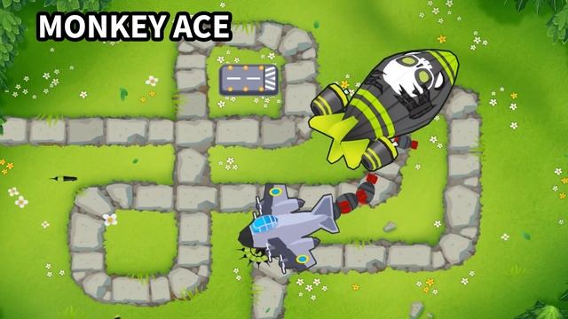 BTD 6 Monkey Ace vs Super Monkey