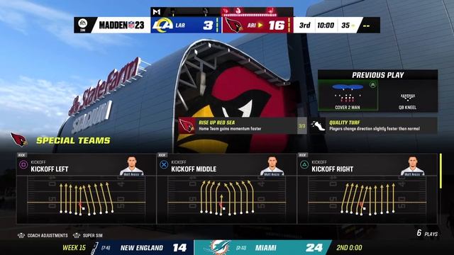 HELP US REACH 1K Subs Year 6 Week 15 Vs Rams  ALL MADDEN franchise Mode