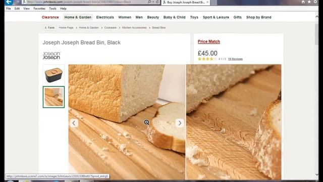 The Joseph Joseph Bread Bin