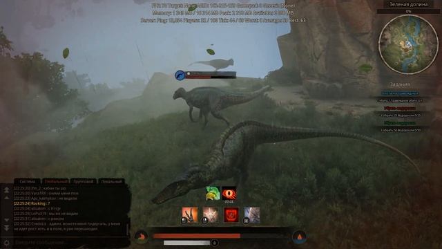 Path of Titans: Мэйпы против модового рекса и клава-падла